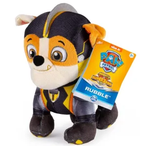 Paw Patrol 8-Inch Mighty Pups Super PAWs Rubble Plush