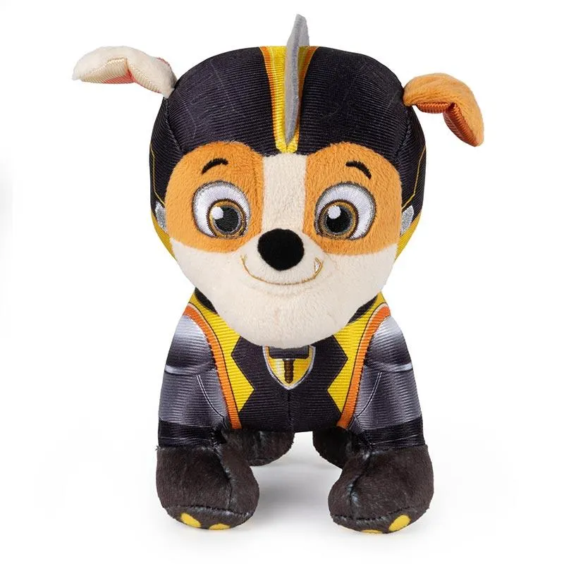 Paw Patrol 8-Inch Mighty Pups Super PAWs Rubble Plush