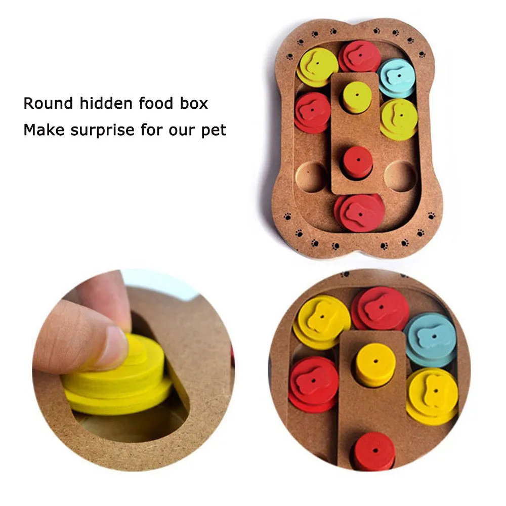 PAWS ASIA Suppliers New Design Multifunctional Durable IQ Training Puzzle Treat Dog Toys