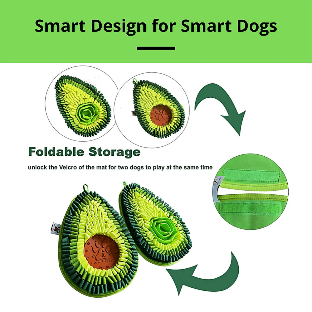 Pawz N Dogz Snuffle Mat - Delicious Avocado - Level 3