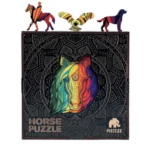 Piecezz Wooden 70 Piece Puzzle - Horse