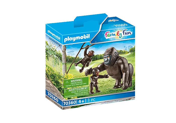 Playmobil Family Fun Gorilla with Babies