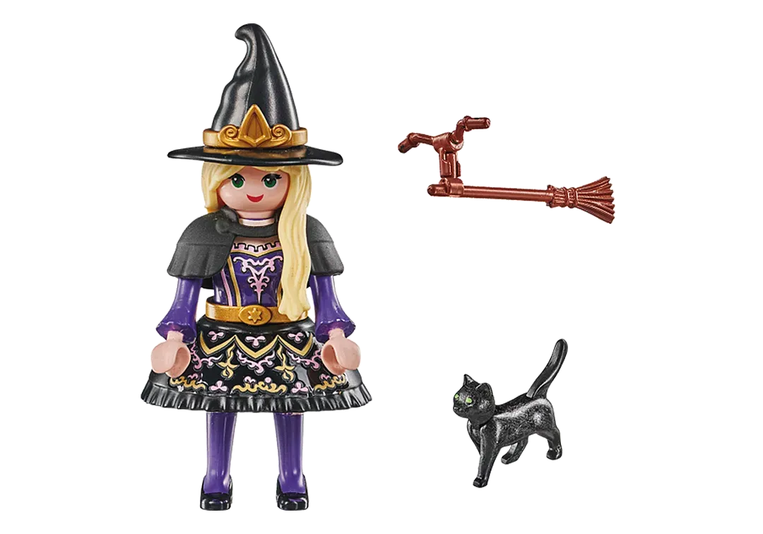 Playmobil Special Plus: Witch with Cat 71584
