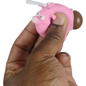 Pooping Farm Animal with Carabiner 2 inches - Random Style Pick 1 Count