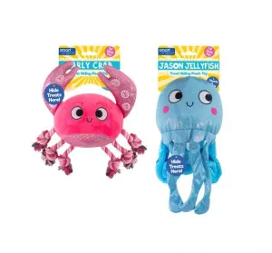 Smart Choice Treat Hiding Plush Dog Toy