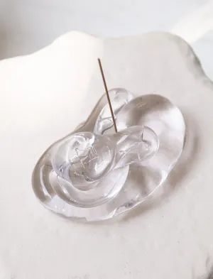 Soft Ice Incense Holder Clear