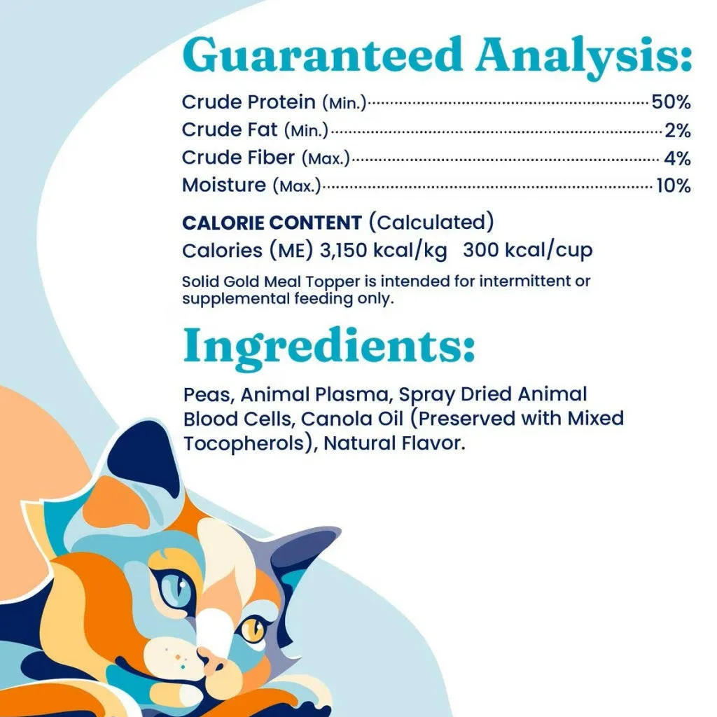 Solid Gold NutrientBoost Grain-Free Meal Topper for Cats (16 oz)