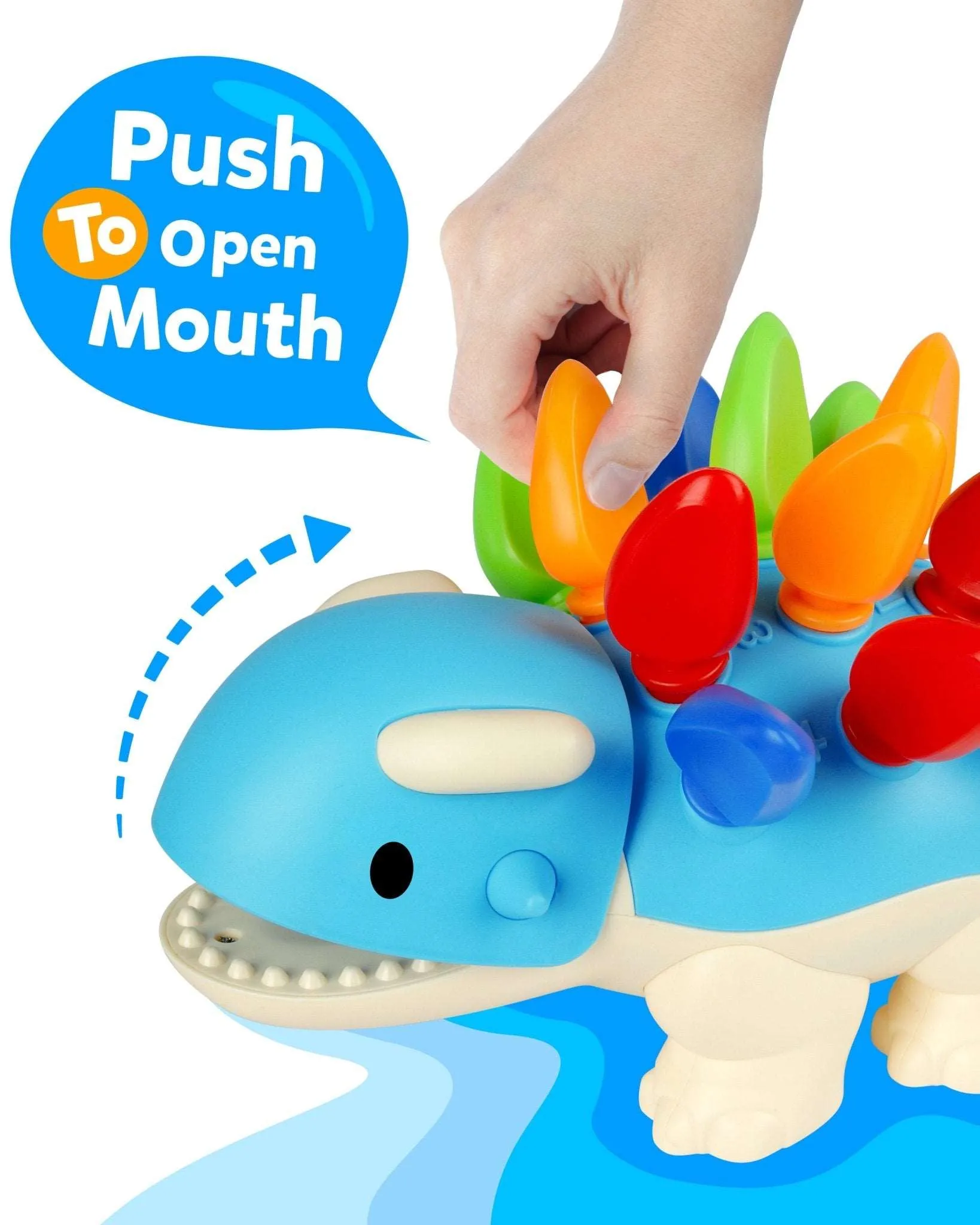 Spike The Ankylosaurus SensoryToys 13 Pcs