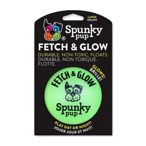 Spunky Pup Fetch & Glow Ball Large