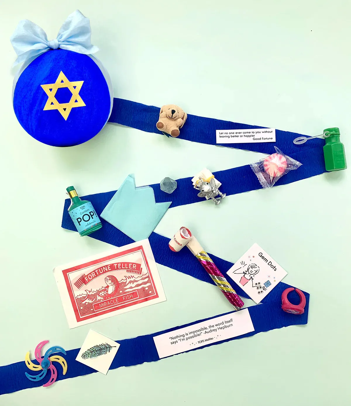 Star of David Surprise Ball