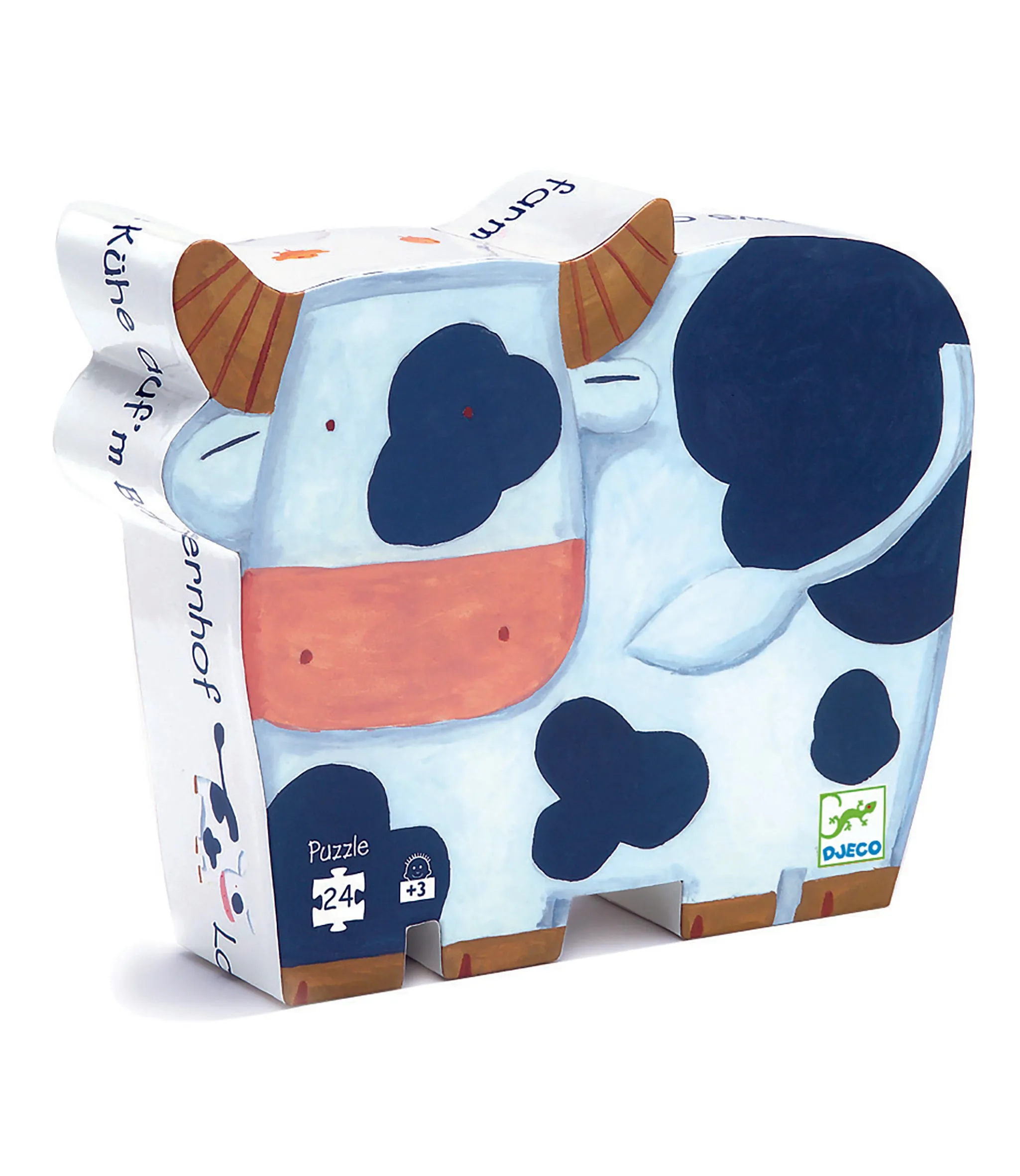 The Cows on the Farm Silhouette Jigsaw Puzzle