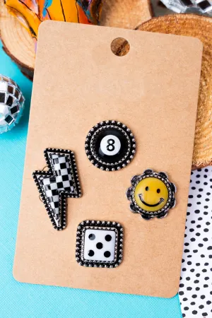 TIPI Fun & Games Hat Pin Set
