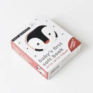 Wee Gallery Pitter Patter Penguin Soft Cloth Book